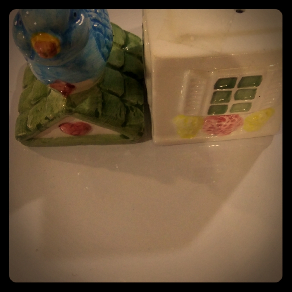 vintage salt and pepper shaker
